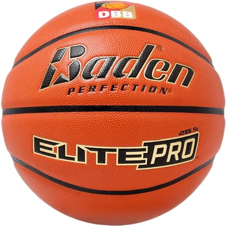 KEMPA Basketball Baden Elite Pro DBB, vielseitiger Spielball für optimale Performance