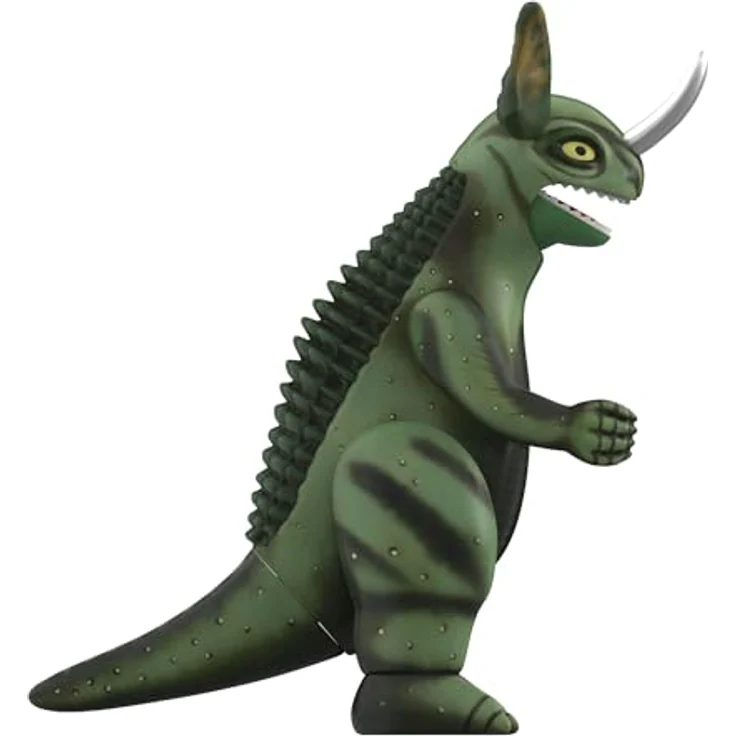 Super7 Toho ReAction Actionfigur Wave 01 Baragon (Marusan Tin), 10 cm mit Zubehör und Austauschteilen, Retro Tin – Bild 4