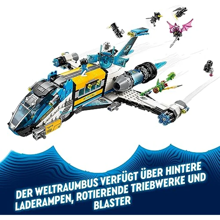 LEGO 71460 DREAMZzz Mr. Oz Weltraumbus, zweifach baubares Raketen-Bus-Spielzeug, mit Mateo, Z-Blob und Logan, kreatives Spielzeug für fantasievolles Spielen, basierend auf der TV-Show für Kinder – Bild 5
