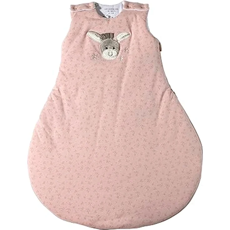 Sterntaler Baby Schlafsack Esel Emmi Girl flora rose Größe 62/68, mit niedlicher Esel Applikation und praktischen Details – Bild 1