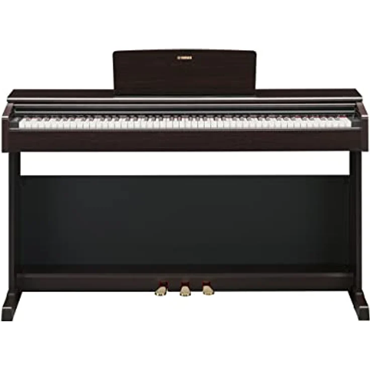 Yamaha YDP-145R, digitales Klavier mit 88 gewichteten Tasten, authentischer Hammermechanik, Rosenholz-Design – Bild 1