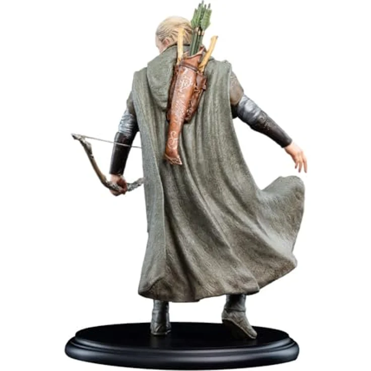 Weta Workshop Herr der Ringe Mini Statue Legolas, detailreich, 16 cm, aus hochwertigem Resin – Bild 5
