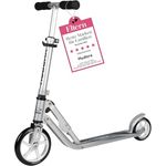 HUDORA Little BigWheel Scooter - Sicherer Aluminium-Roller für Kinder ab 3 Jahren - Höhenverstellbarer & zusammenklappbarer Cityroller für bis zu 100kg - Stabiler Tretroller mit großen Reifen