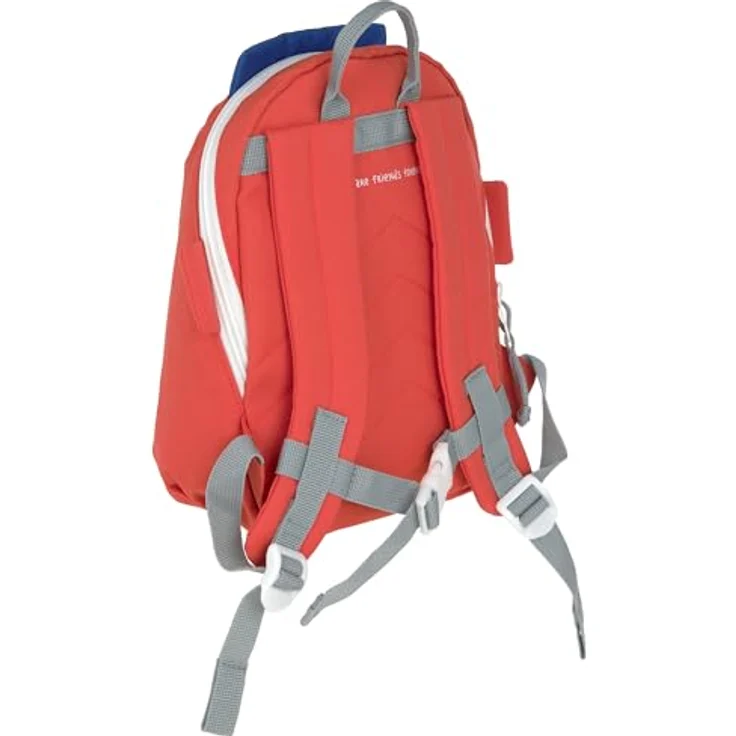 LÄSSIG Kleiner Kinderrucksack für Kita Kindertasche Krippenrucksack mit Brustgurt, 20 x 9.5 x 24 cm, 3,5 L/Tiny Backpack Fire Engine – Bild 2