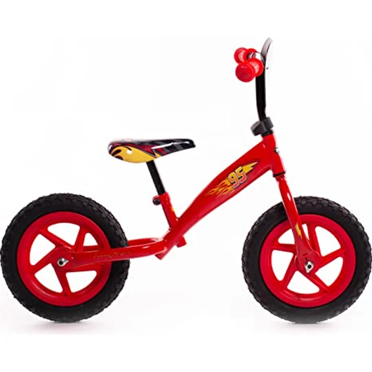 Huffy Jungen und Mädchen Disney Cars Laufrad, rot, S – Bild 2