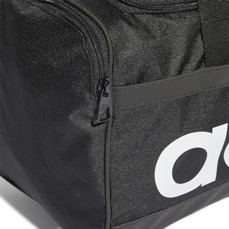 adidas Performance Sporttasche ESSENTIALS LINEAR DUFFELBAG M, Kinder-Sporttasche mit integriertem Schuhfach, grau – Bild 6