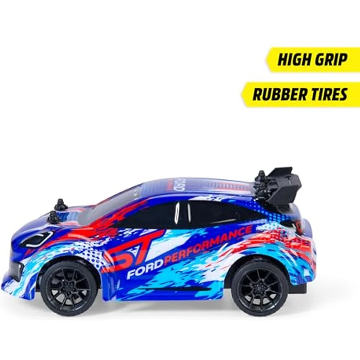 Dickie Toys Ford Puma ST, ferngesteuertes Spielzeugauto 15 cm, für Kinder ab 3 Jahren, 6 km/h, inkl. 27 MHz Fernbedienung, Gummireifen für drinnen & draußen – Bild 3