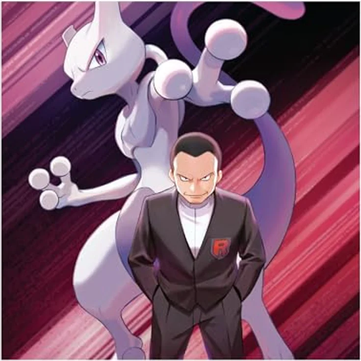 Pokémon PKM EX Box Juni 2025, Sammelkartenspiel mit Team Rockets Mewtu-ex, 4 Boosterpacks und überdimensionaler holografischer Karte – Bild 5