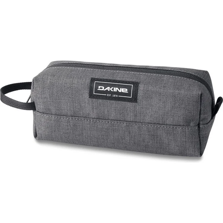 Dakine Federmäppchen Accessory Case Carbon - multifunktionales Schlampermäppchen mit weit zu öffnendem Reißverschlussfach