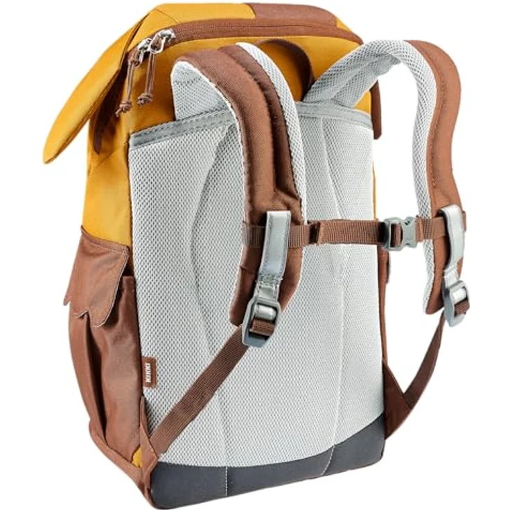 Deuter Kikki Kinderrucksack, 28 cm, Kindergartenrucksack aus 100% Polyester, braun – Bild 9