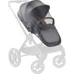 hauck Universal Insektenschutz für Kinderwagen und Buggys, Reißfester Netzstoff, Flexibler Gummizug, Waschmaschinenfest, Klein Faltbar, Moskitonetz gegen Insekten, Mücken und Wespen Grey