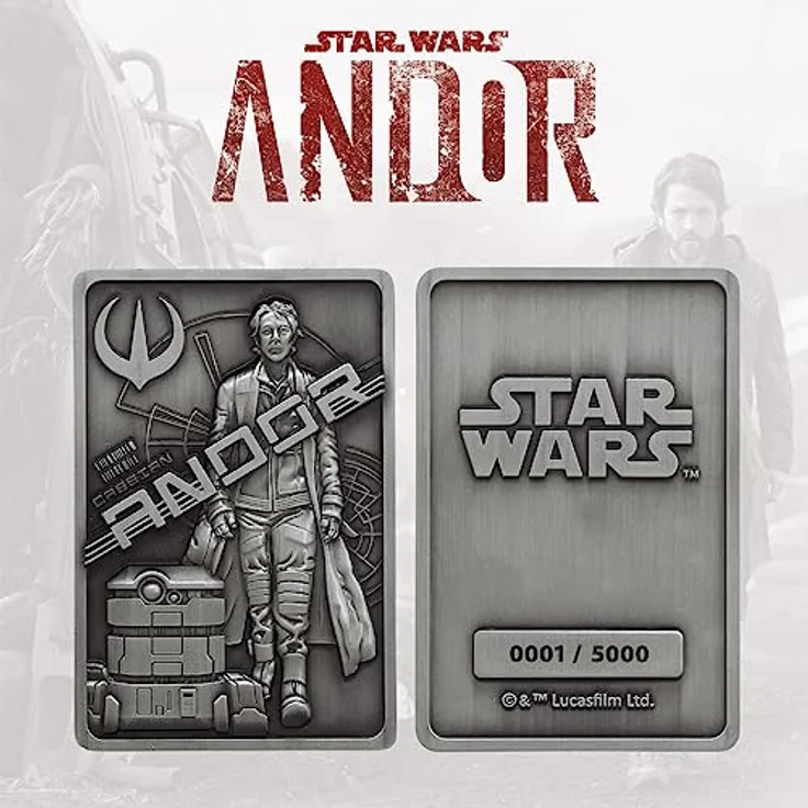 Fanattik STAR WARS - Andor - Lingot Edition Limitée, offizieller Metallbarren auf 5000 Stück limitiert, inkl. Ständer - Sammelfiguren – Bild 6