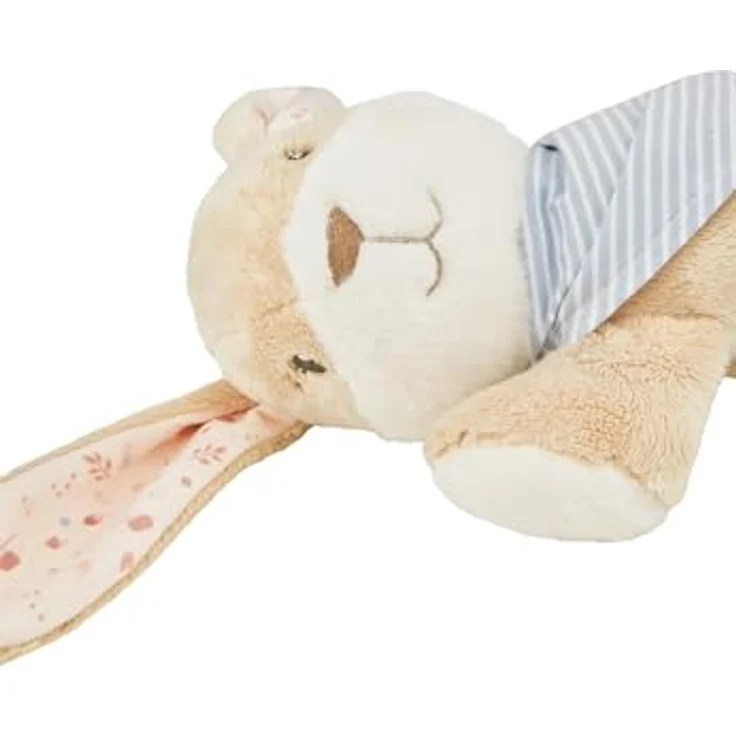 Sterntaler Einschlafhilfe Herzton Hanni, Kuscheltier mit Soundmodul, waschbar bei 40 °C, grau – Bild 5