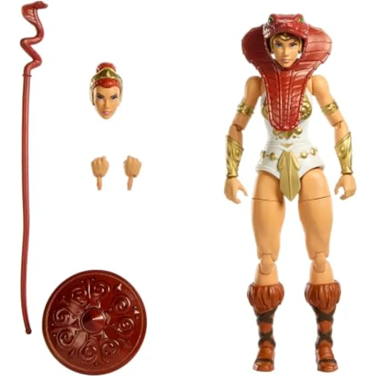 Mattel Masters of the Universe Masterverse Vintage Collection Actionfigur Teela, 18 cm, mehrfarbig, aus hochwertigen Materialien – Bild 2