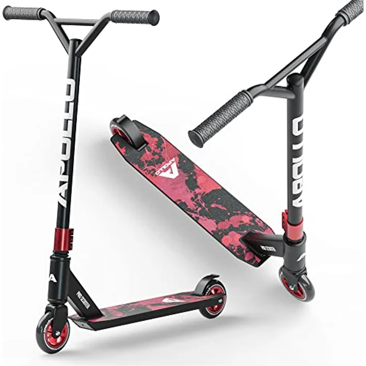 Apollo Stunt Scooter - Genius Pro | Robuster Kinder mit ABEC 9 Kugellager | Top Trick Roller, Tretroller, Starker Stuntroller | ab 6 Jahre | perfekt auch als Cityroller – Bild 1