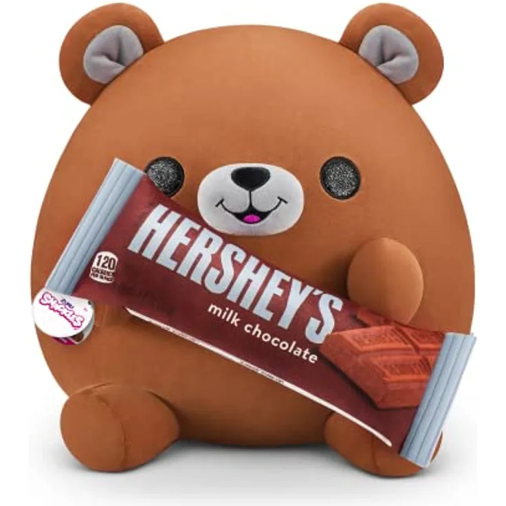 Snackles groß Terry, Bär (Hershey's) von ZURU, 35 cm großen Plüschtier (Bär)