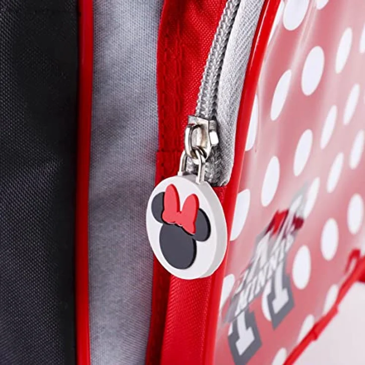 Disney Minnie Mouse Schulranzen – Trendiger Rucksack für Kinder, großzügiger Stauraum und gepolsterte Träger, 30 cm hoch, Polyester – Bild 7