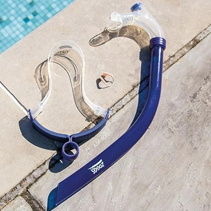 Zoggs Centre Line Snorkel, Trainingshilfe, Orange Einheitsgröße – Bild 2