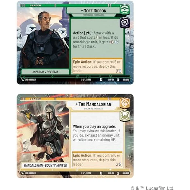 Fantasy Flight Games Star Wars: Unlimited - Shadows of the Galaxy Prerelease Box - Sammelkartenspiel mit 6 Boostern und exklusiven Promo-Karten von Der Mandalorianer und Moff Gideon – Bild 6