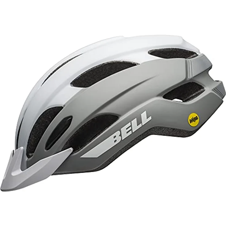 Bell Trace MIPS Matte White/Silver UM/L, Kinderfahrradhelm mit Fusion In-Mold Polycarbonat Schale und integriertem MIPS-Sicherheitssystem – Bild 3
