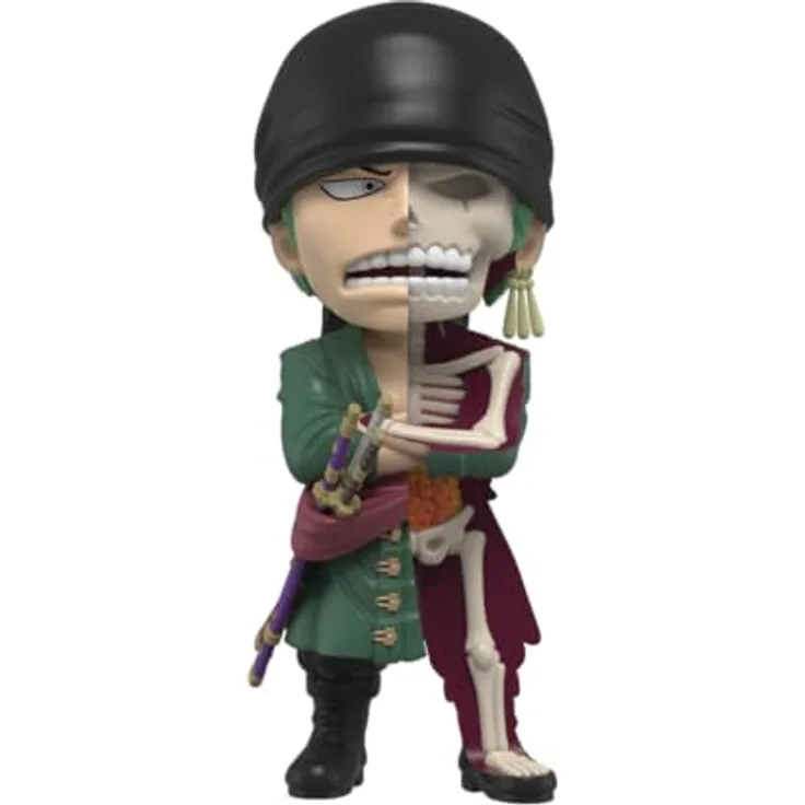 Mighty Jaxx XXRAY One Piece: Zoro, 15,4 cm große Vinyl-Sammelfigur mit NFC-Token und einzigartigem Kunststil von Jason Freeny