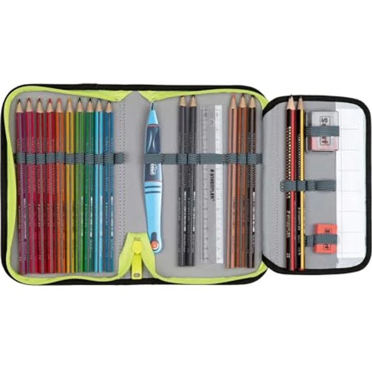 Scout Schulranzen Neo Exklusiv (4-tlg), Polyester, inklusive Sportbeutel, Schlamper-Etui und Reflexflächen, 21,5 l Volumen – Bild 8
