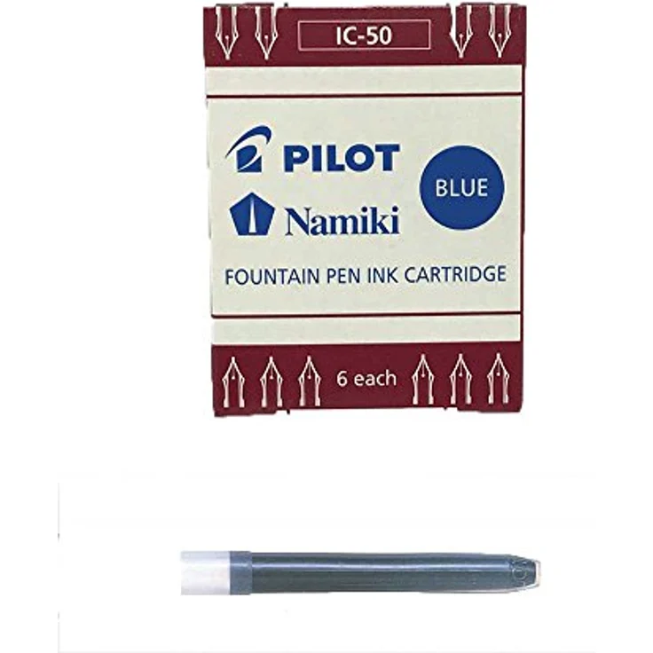 Pilot Pen Füllhalter Tintenpatrone Capless, blau, VE=6 Stück – Bild 1