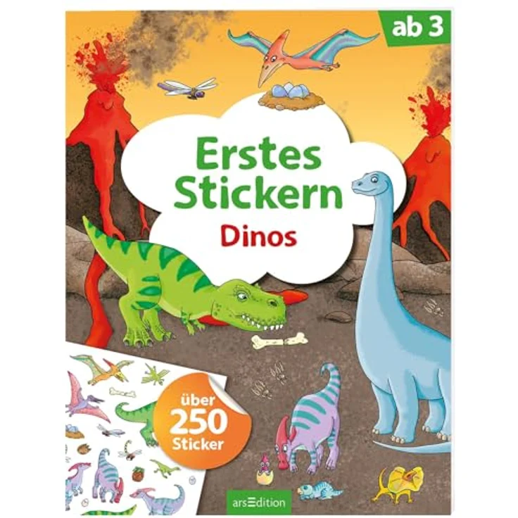 Erstes Stickern Dinos – Bild 2