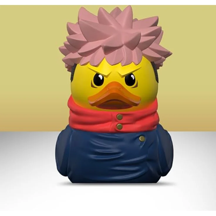 TUBBZ First Edition: Jujutsu Kaisen - Yuji Itadori Cosplaying Rubber Duck Vinyl Figure, ca. 9 cm groß, ideal für Sammler und zur Dekoration – Bild 4