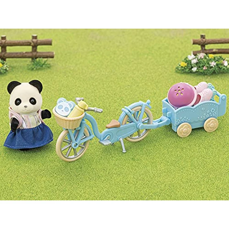 EPOCH Sylvanian Families 5652 Fahrrad und Rollschuhe Spielset mit Figur – Bild 4