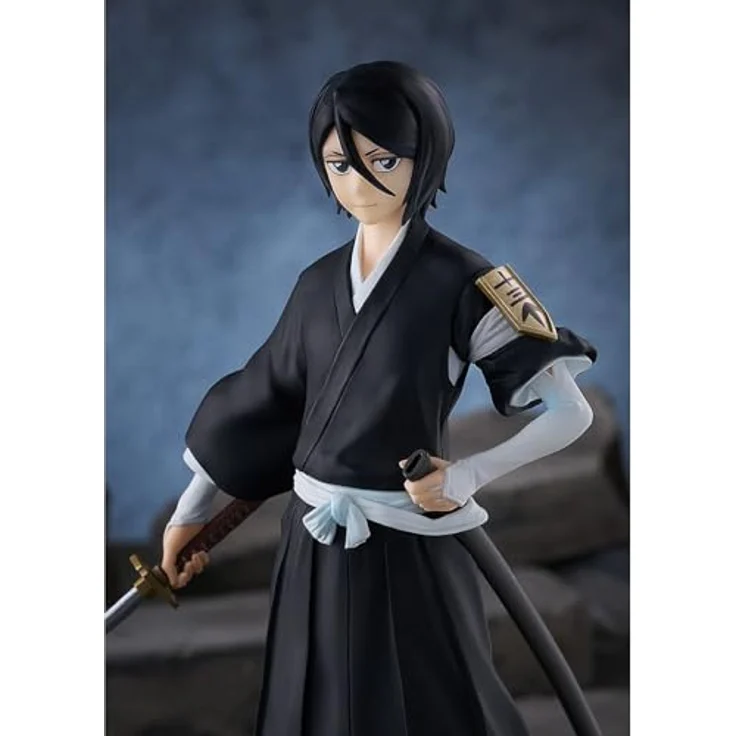 Good Smile Company Bleach Pop Up Parade SP PVC Statue Rukia Kuchiki, 16 cm, detailreiche Figur mit Base in Fensterbox – Bild 2