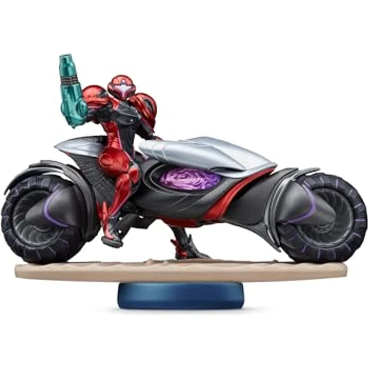 Nintendo Switch Samus & Vi-O-La Figur, Actionfigur im Vi-O-La-Anzug aus Metroid Prime 4 – Bild 2