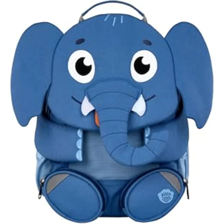 Affenzahn Großer Freund Kindergartenrucksack, 8L mit höhenverstellbarem Brustgurt und reflektierenden Elementen für 3-5 Jährige – Bild 1