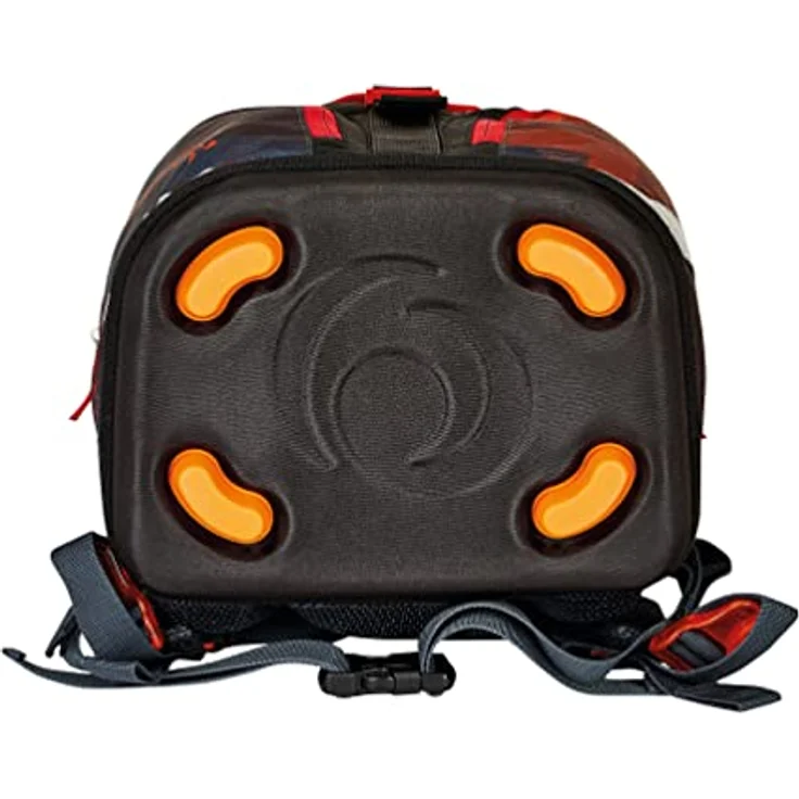 Herlitz SoftLight Plus Sports Schulranzen, schwarz/rot, inkl. befülltem 16 tlg. Schüleretui, Faulenzermäppchen, Sportbeutel – Bild 5