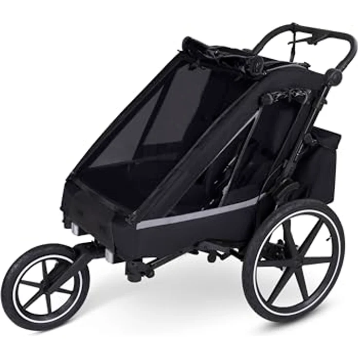 ABC Design, Veloanhänger Sport Kit für Tour Fahrradanhänger/Jogger, schwarz – Bild 2