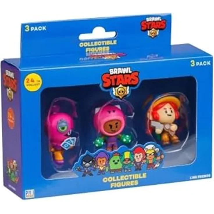 Brawl Stars Figure 3 pack window box S1, 1x Set, zufällige Auswahl – Bild 8
