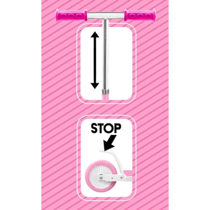 Stamp SKIDS CONTROL Klapproller, flexibler Roller in Pink – Bild 4