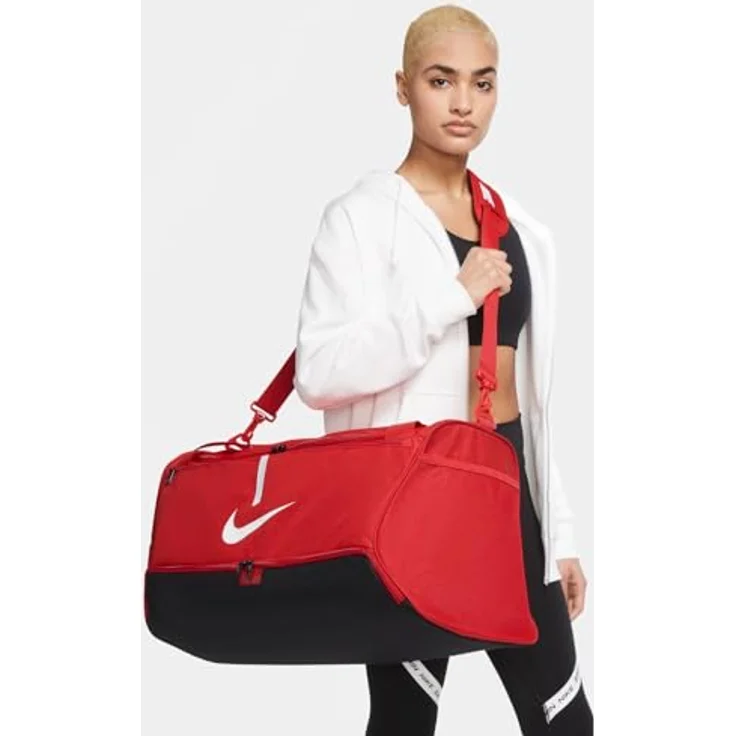 Nike Sporttasche TEAM DUFFEL BAG ACADEMY, Kindersporttasche in Größe M, red – Bild 12