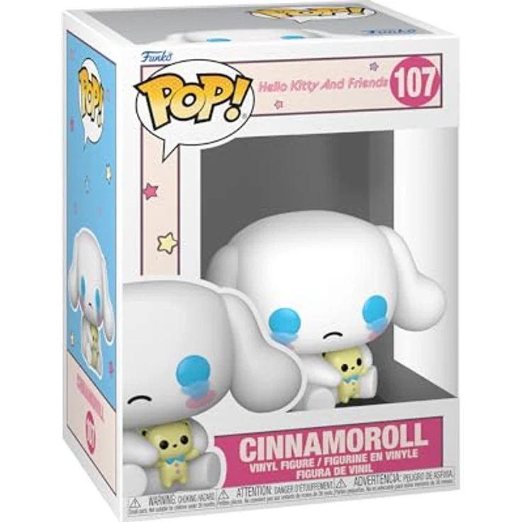 Funko Pop! Sanrio: Hello Kitty – Cinnamoroll (Missing You) – Sammlerfigur aus hochwertigem Vinyl, 9,5 cm groß, offizielles Merchandise für Kinder und Erwachsene – Bild 1