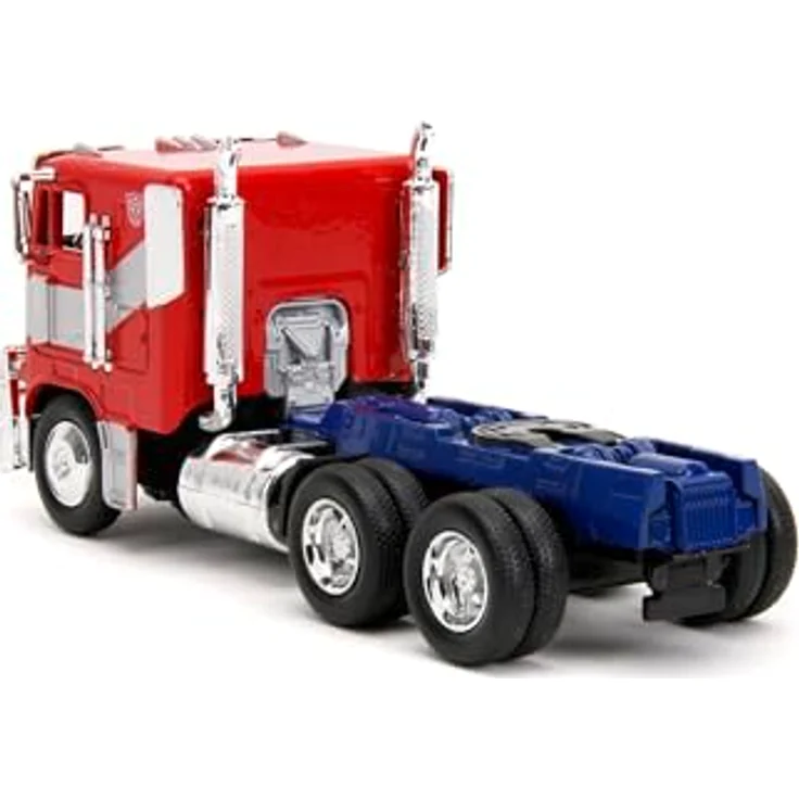 Jada Transformers Diecast Modell T7 Optimus Prime Truck, 1/32 Maßstab mit freilaufenden Türen, für Sammler und Kinder ab 8 Jahren – Bild 3
