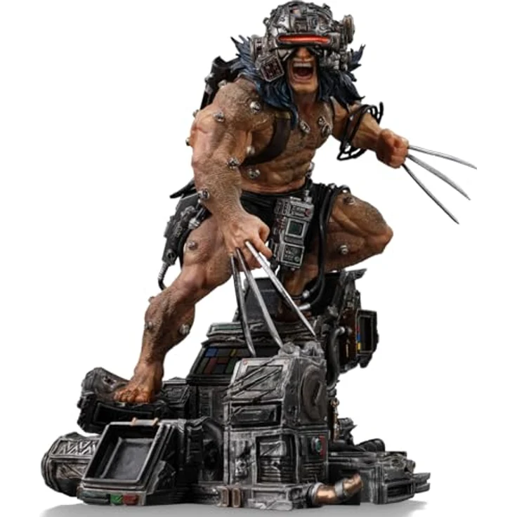 Iron Studios Art Scale 1/10 - Marvel - Weapon X Wolverine (50th Anniversary) Statue, 18 cm, resin mit Sockel – Bild 1