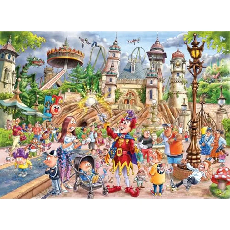 Wasgij Mystery Efteling World of Wonders!, Puzzle mit 1000 Teilen und zauberhaftem Motiv – Bild 2