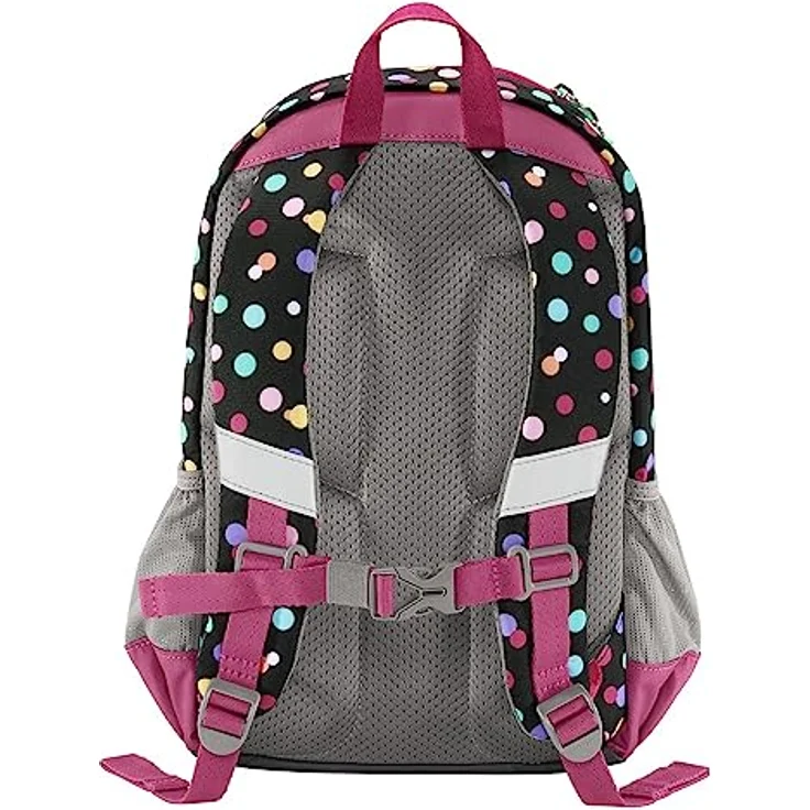 Step by Step Rucksack KIGA Maxi „Ponny Lotta“, ergonomischer Kinder Rucksack mit separatem Innenfach, höhenverstellbarem Brustgurt, 10 l, rosa – Bild 4