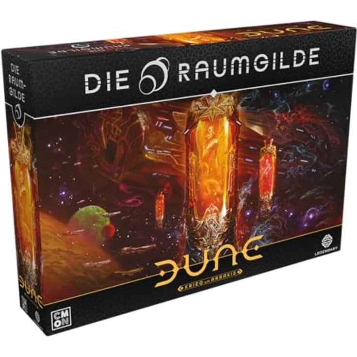 CMON, Dune: Krieg um Arrakis – Die Raumgilde, Erweiterung, Expertenspiel, Strategiespiel, 2-4 Spieler, Ab 14+ Jahren, 120 Minuten, Deutsch, Brettspiel – Bild 1