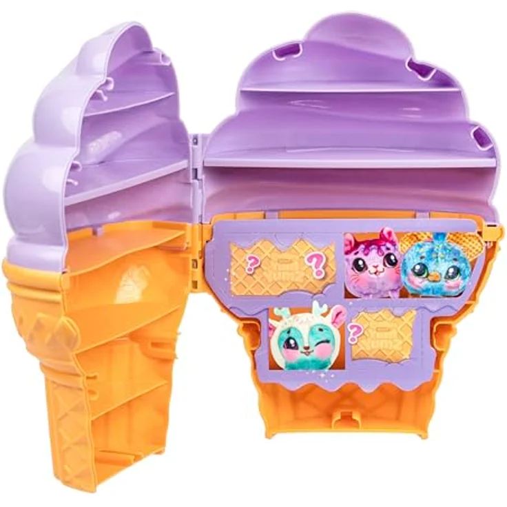 Moose Cookeez Makery Yum Yumz Multi-Pack S2, Sammelbox mit 6 exklusiven Plüschfiguren in Eiskugel-Form – Bild 4