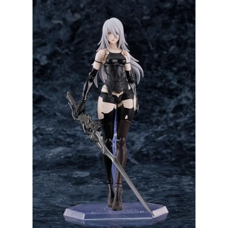 Max Factory Figma NieR Automata Ver1.1a A2 Actionfigur, vorbemalt, 6,3 Zoll, mit speziellem Sockel, Nicht maßstabsgetreu – Bild 2