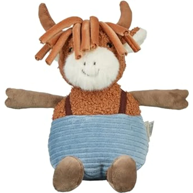 Sterntaler Kuscheltier M Schotti, Hochlandrind mit knisterndem Papier und weicher Polyesterwatte – Bild 3