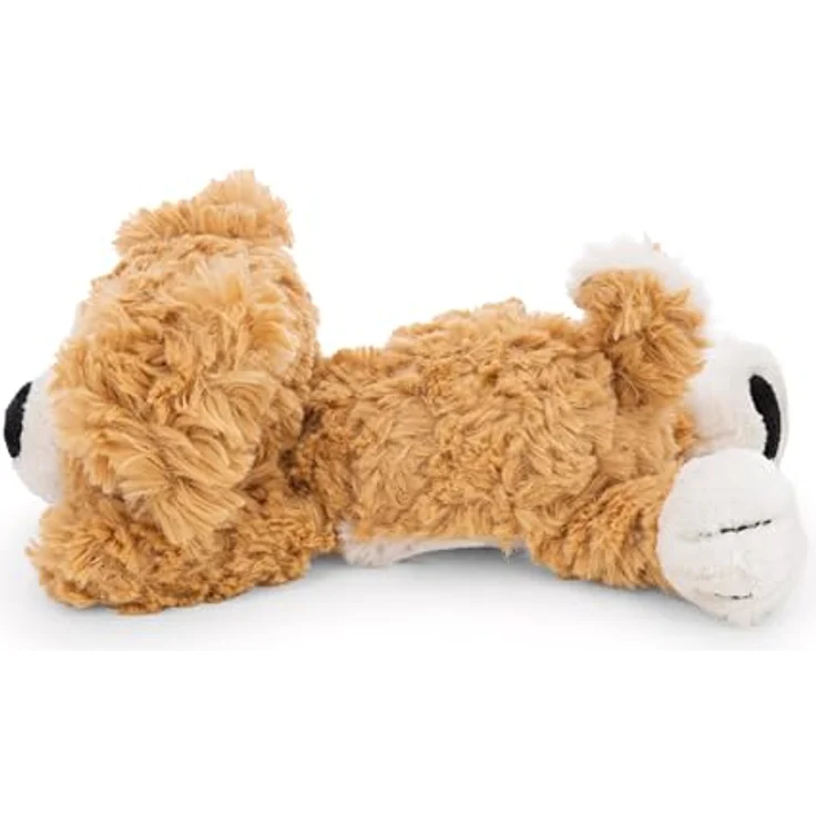 NICI Kuscheltier Hund liegend, braun, 20 cm, Plüsch mit recyceltem Material aus der NICI GREEN Kollektion – Bild 3