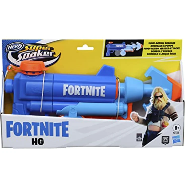 Nerf Super Soaker HG Soaker-Wasserpistole Mehrfarbig 8 Jahr(e) 1 Stück(e) – Bild 4