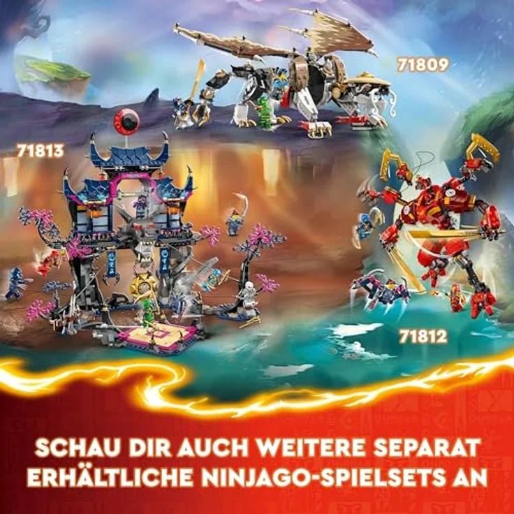LEGO® Konstruktionsspielsteine Kais Ninja-Kletter-Mech (71812), LEGO® NINJAGO, (623 St), Made in Europe – Bild 10